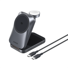 Anker Prime Wireless Charging Station (3-in-1, MagGo, AirCool, Foldable)