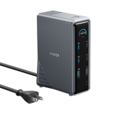 Refurbished Anker Prime Charging Docking Station (14-in-1, Dual Display, 160W)