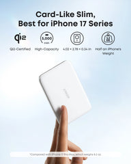 Anker Nano Power Bank (5K, MagGo, Slim) | Customizable
